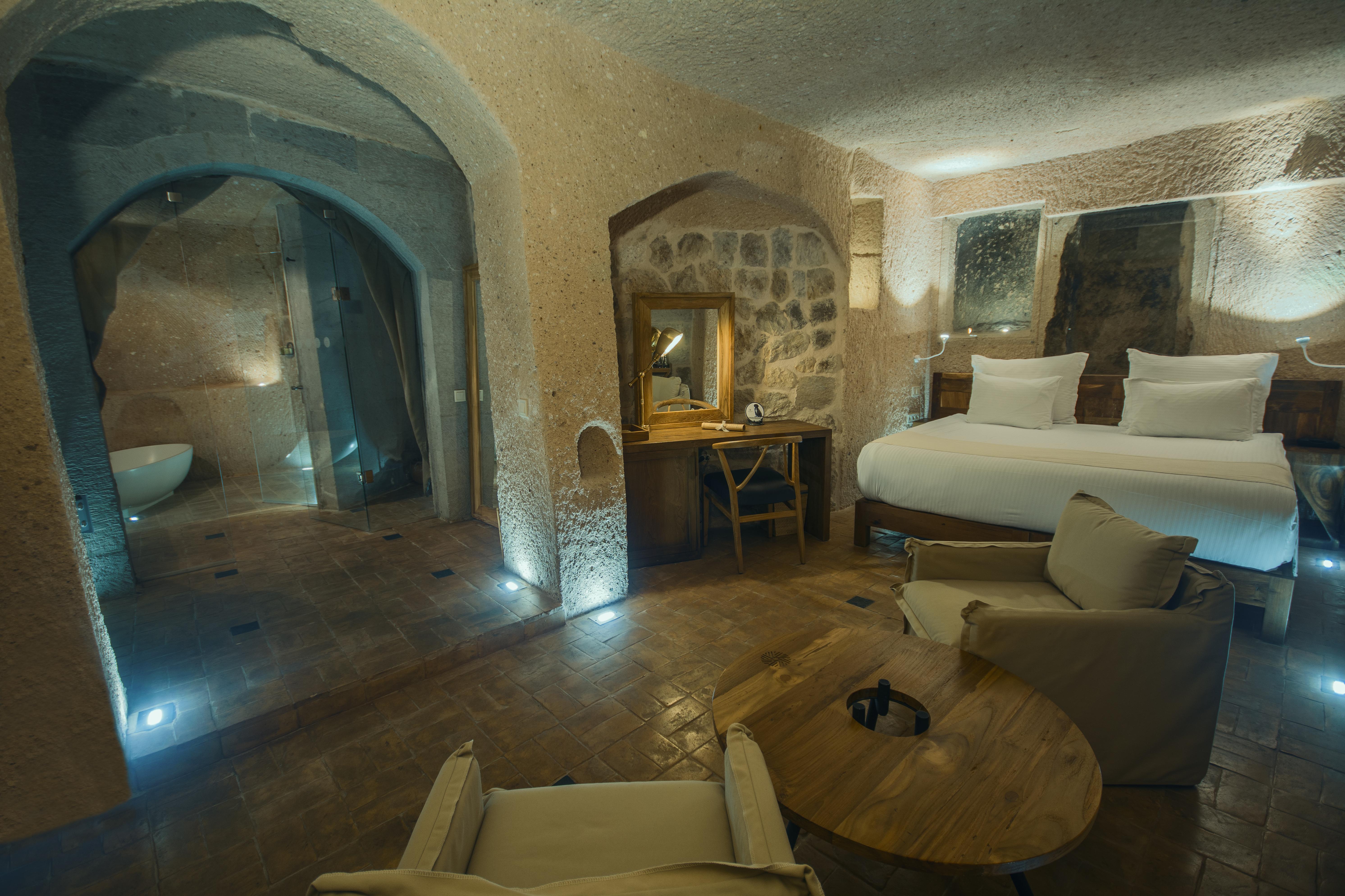 Millstone Cave Suites Hotel Uçhisar Zewnętrze zdjęcie