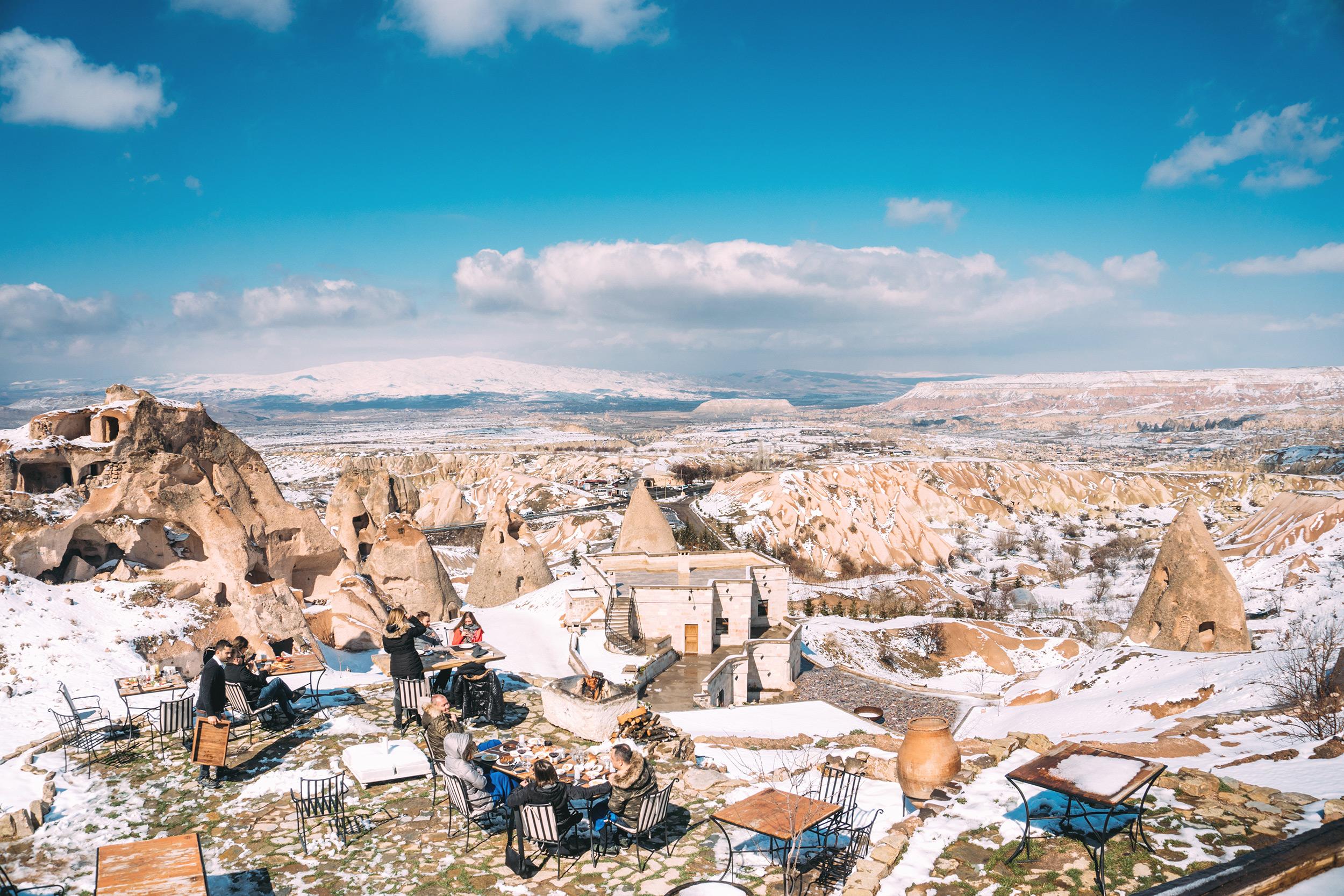 Millstone Cave Suites Hotel Uçhisar Zewnętrze zdjęcie