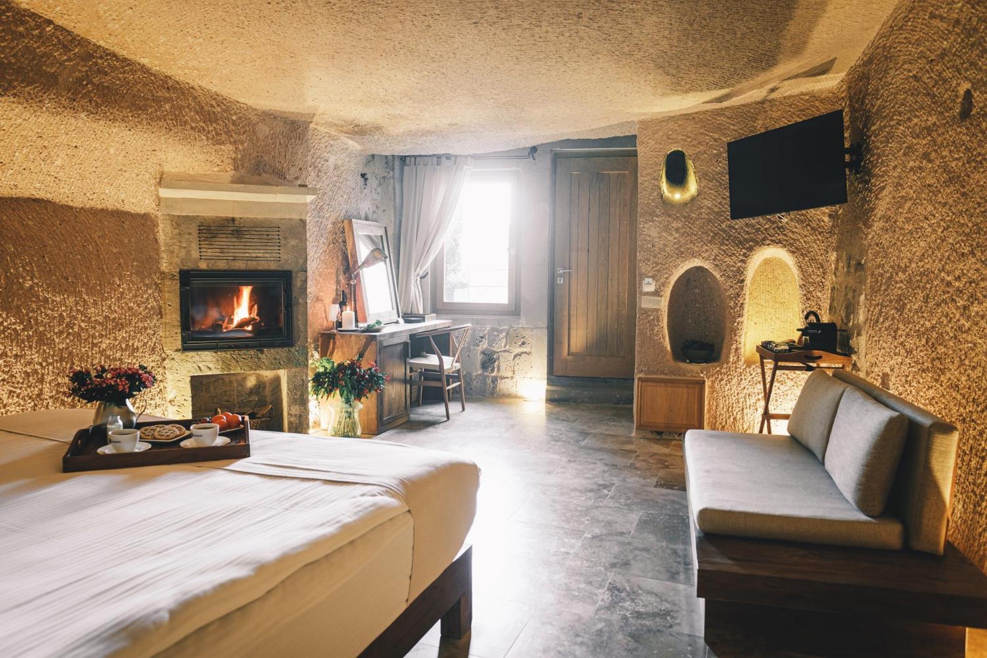 Millstone Cave Suites Hotel Uçhisar Zewnętrze zdjęcie