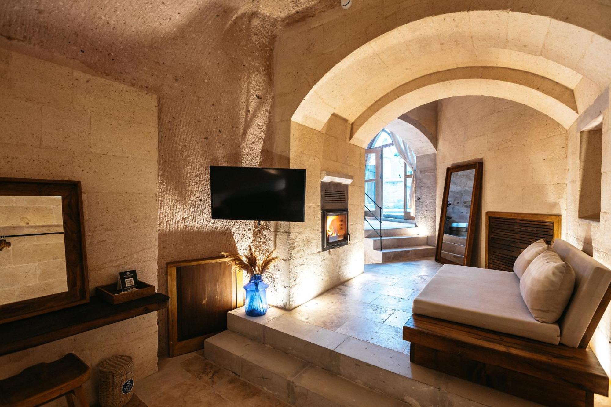 Millstone Cave Suites Hotel Uçhisar Zewnętrze zdjęcie