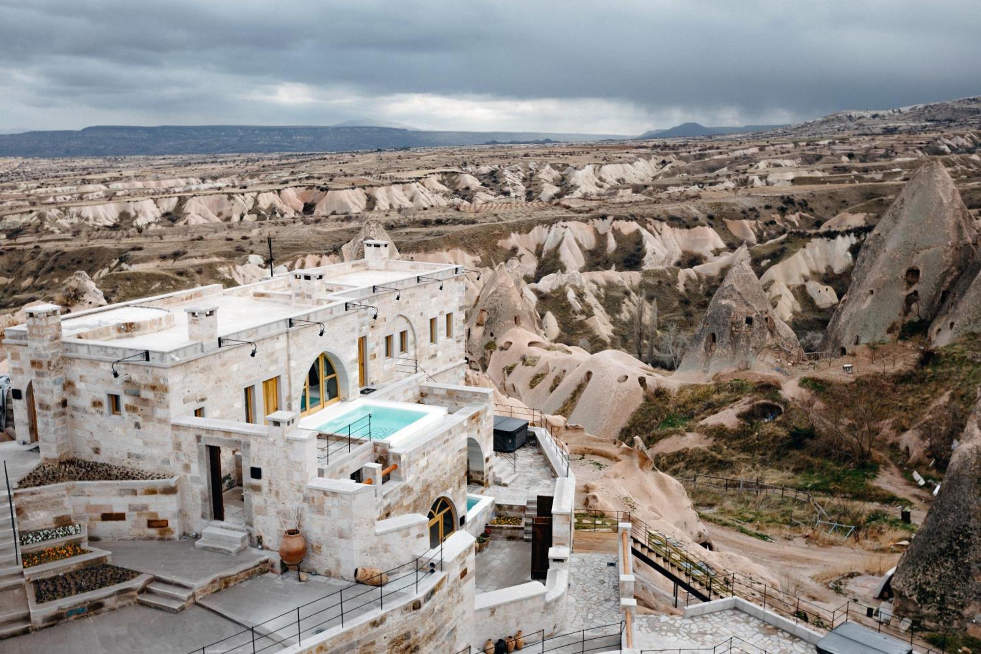 Millstone Cave Suites Hotel Uçhisar Zewnętrze zdjęcie